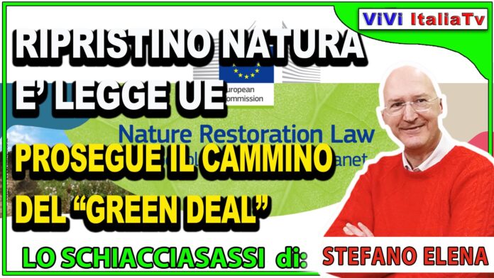 NEW COPERTINA RIPRISTINO NATURA Ripristino della natura